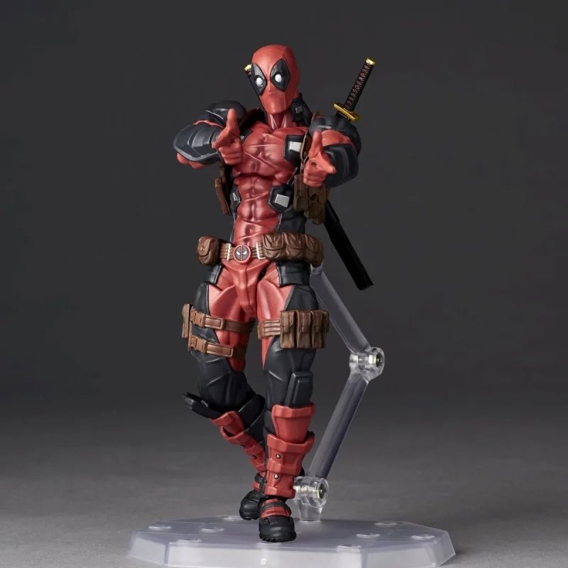 [พร้อมส่ง] Kaiyodo : Revoltech Amazing Yamaguchi (เวอร์ชั่นปกติ) - Deadpool 2.5 (แดง)"