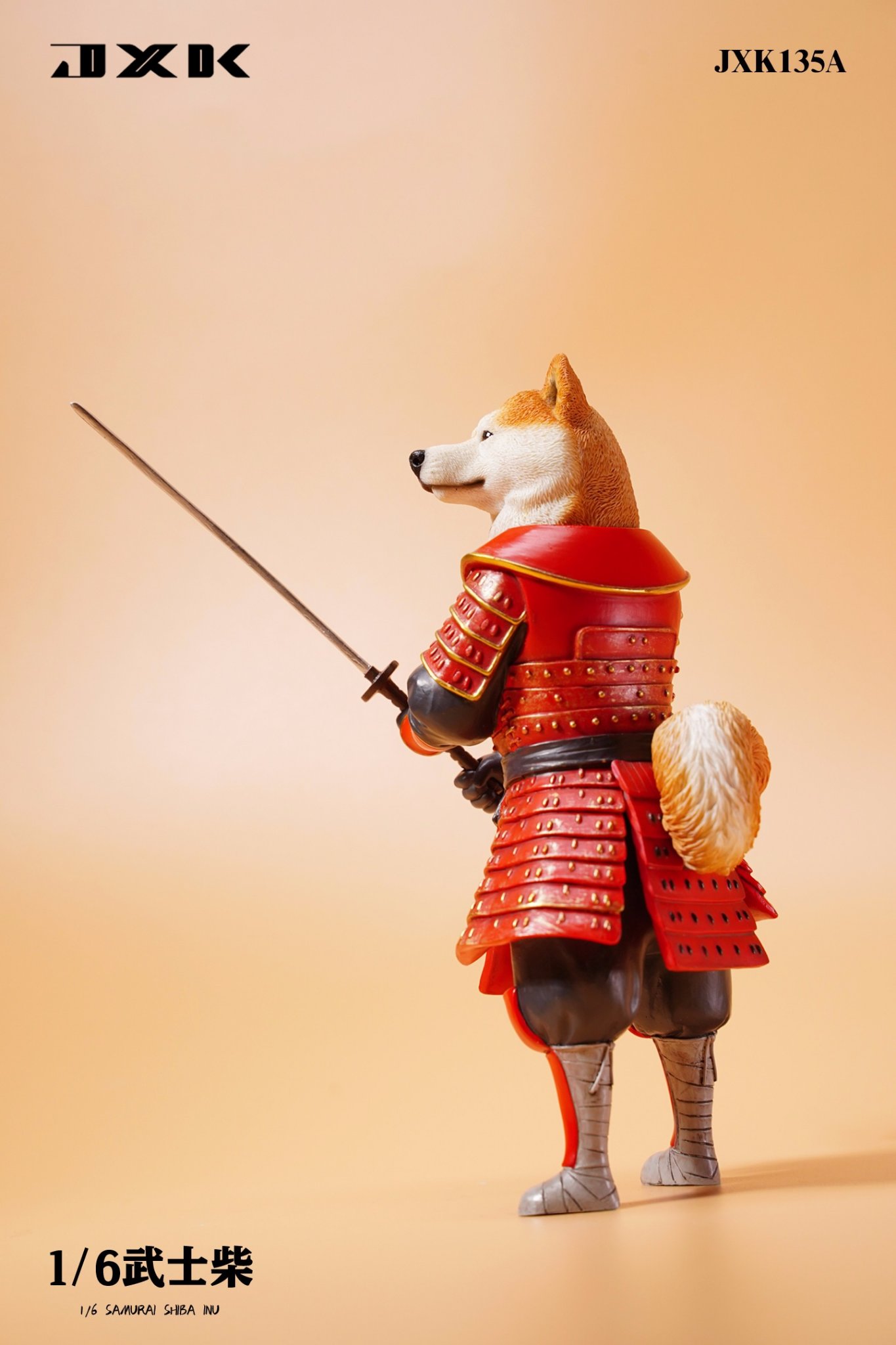 [สั่งจอง] JXK JXK135 1/6 : Samurai Shiba Inu