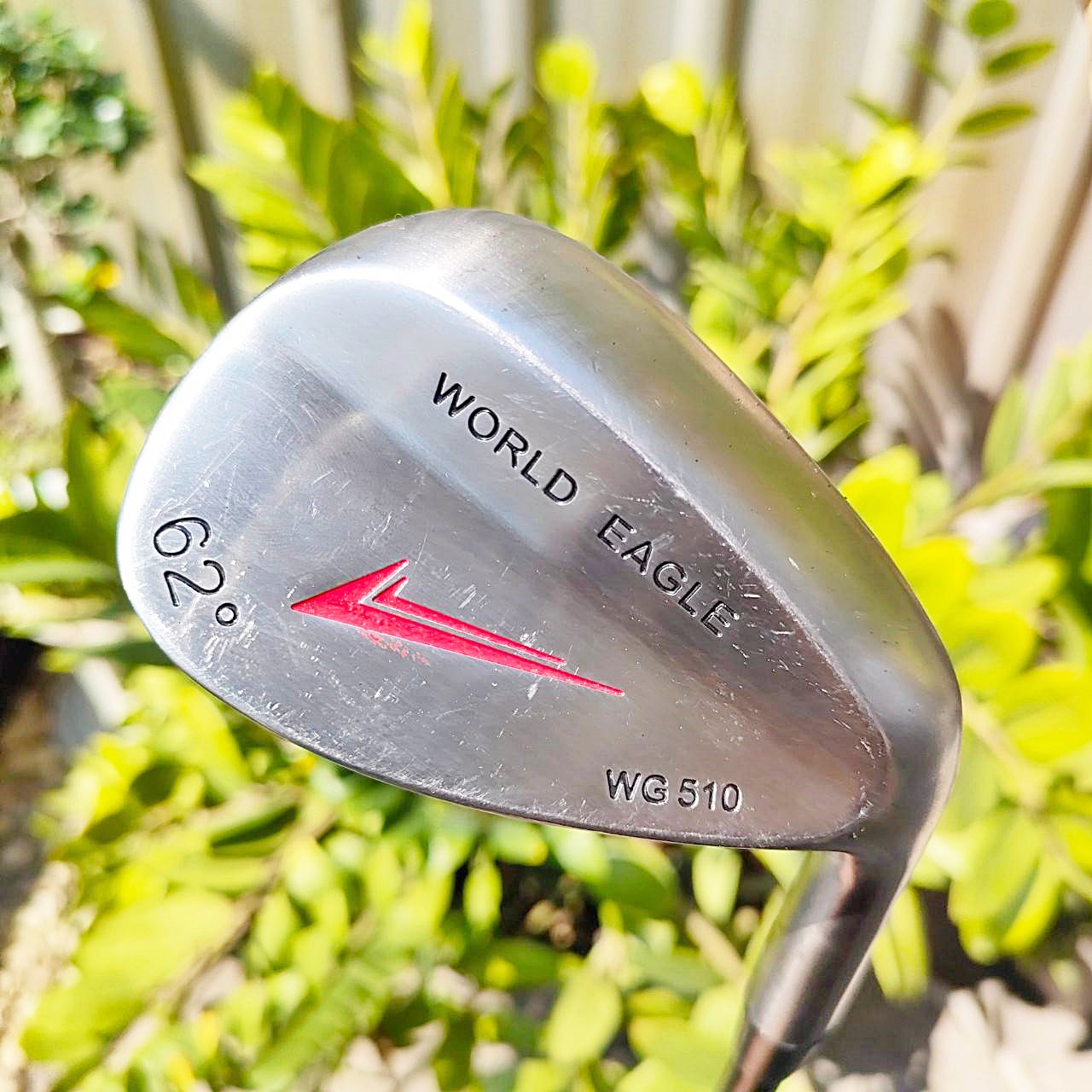 WEDGE WORLD EAGLE WG510 องศา 62 ก้าน CRAZY BLACK FLEX S หน้าโหดแบบสุดๆ ลองดูจากรูป ตกไม่หยุดเอามาคืน ไม้กอล์ฟพรีเมี่ยมมือสอง ของแท้ By NakaraLuxurious