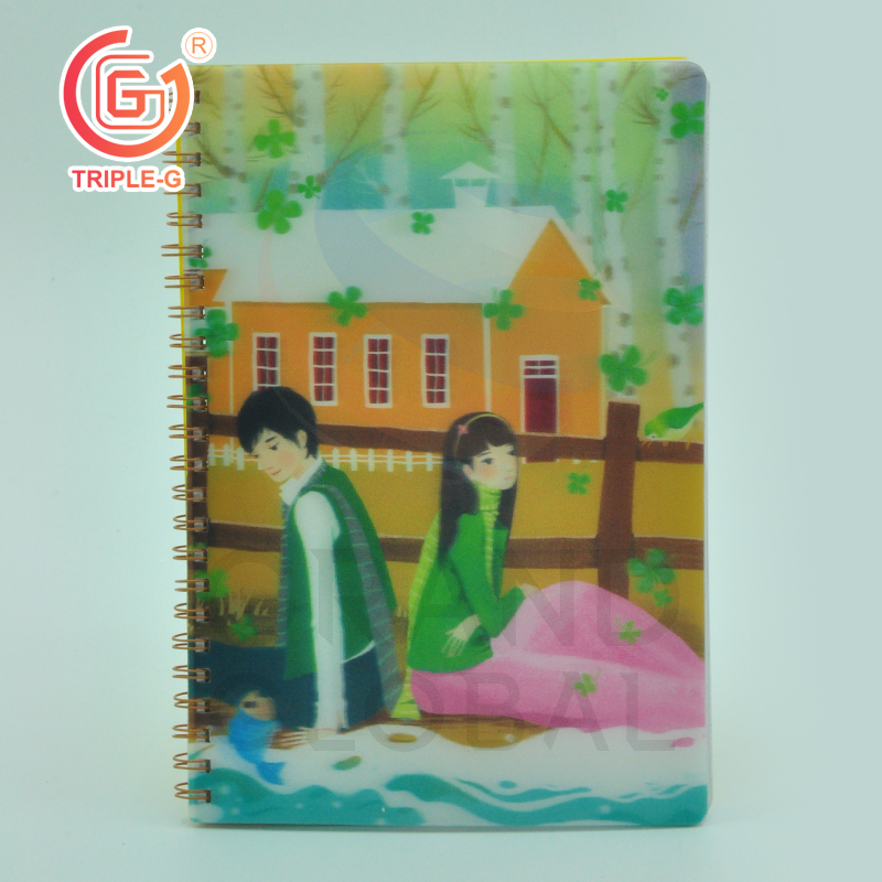 Triple-G สมุดโน๊ตอเนกประสงค์ ลาย 3 มิติแฟนซี รุ่น A5-1