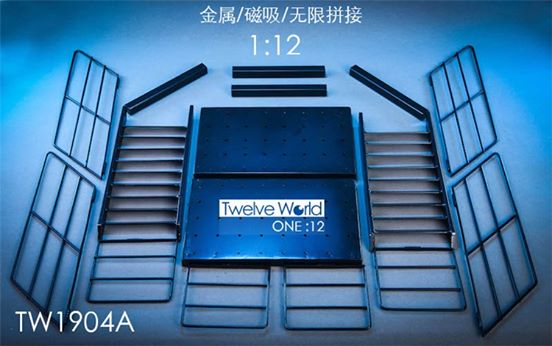 [สั่งจอง]TWTOYS TW1904A/TW1904B 1/12 Full Metal Stairs Diorama
