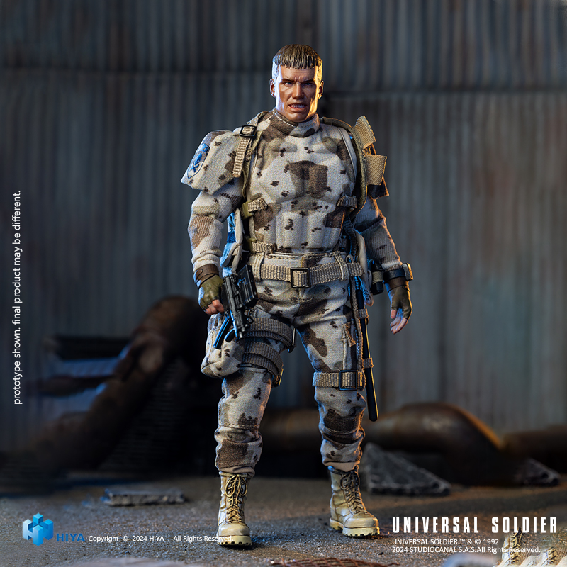 [สั่งจอง]Hiya Toys Exquisite Super ESU0254 1/12 : Universal Soldier - Andrew Scott