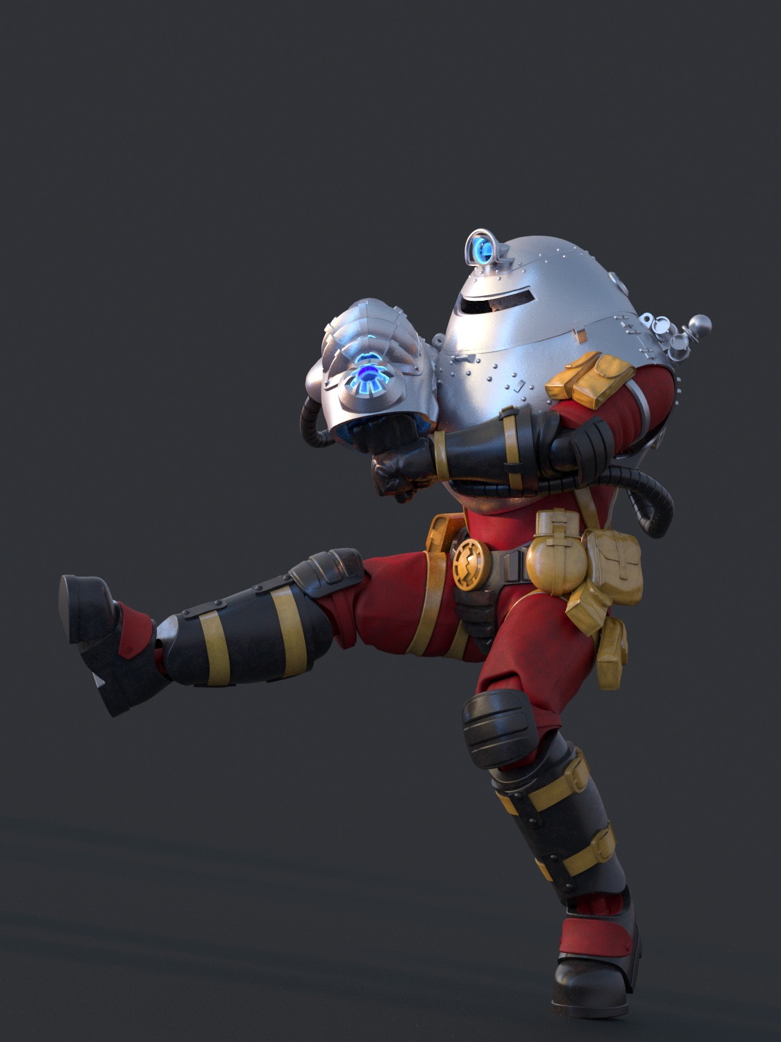 [พร้อมส่ง] Border Model BA-001 1/12 : TESLA TROOPER (16.5Cm) (โมเดลคิท ต้องนำไปประกอบ)