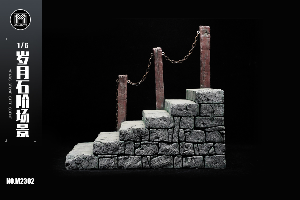 [สั่งจอง] mmmtoys M2302 1/6 : Years Stone Step Scene