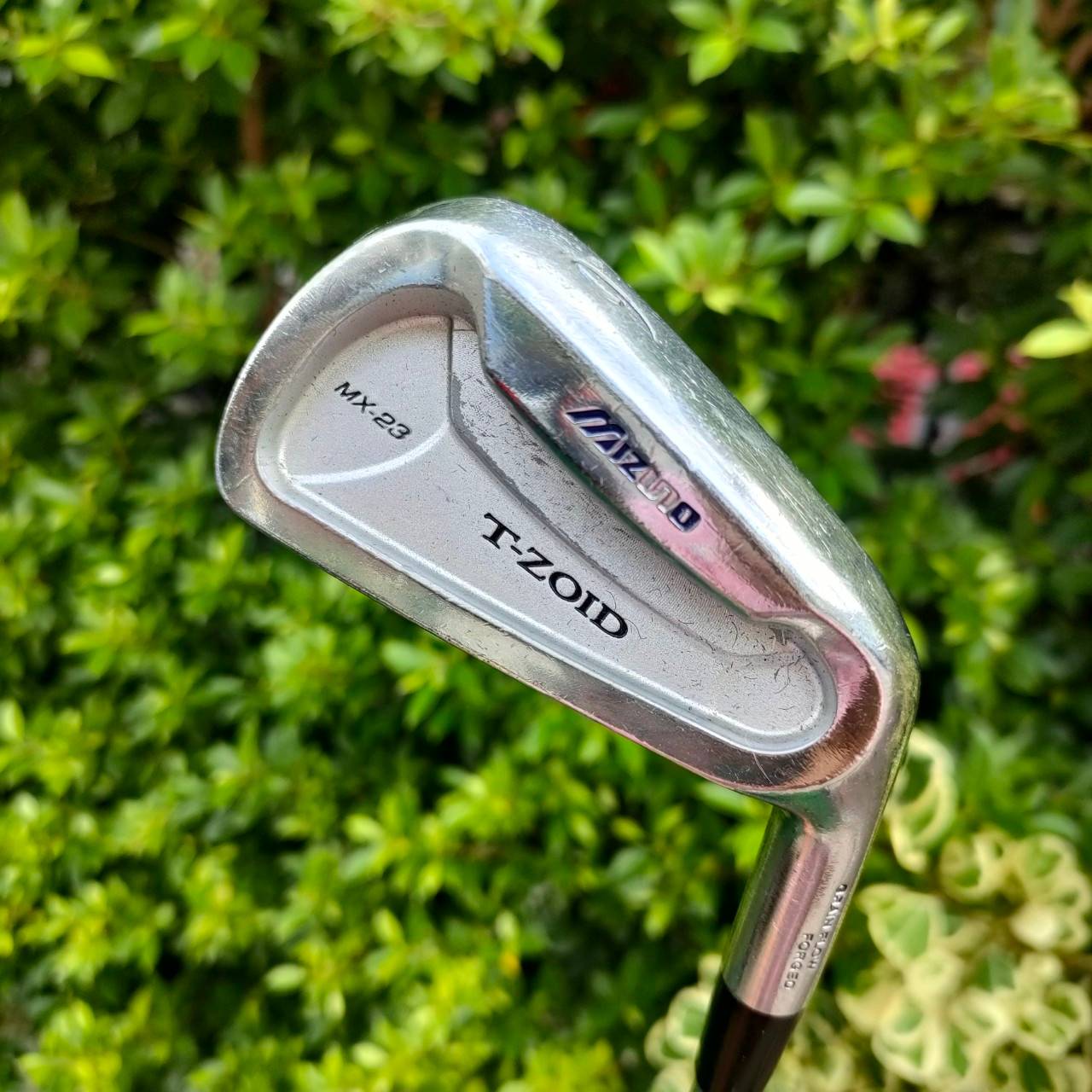 เหล็ก 6 MIZUNO T-ZOID MX-23 FORGED วัสดุ GRAIN FLOW FORGED และ มี CAVITY ด้วย ทั้งตีง่ายและนุ่ม ก้าน N.S.PRO 950GH FLEX R ก้านเหล็กเบาตีสบาย!! ไม้กอล์ฟมือสอง ของแท้ BY NakaraLuxurious