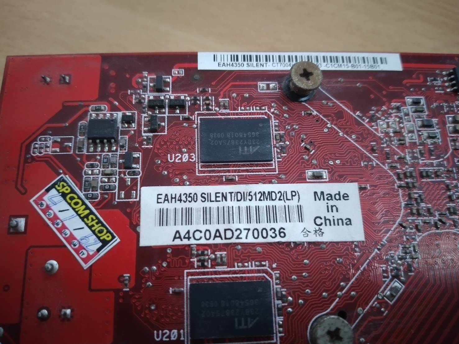 ASUS EAH4350 SILENT/DI/512MD2(LP) graphics card - Radeon HD 4350 - 512 MB