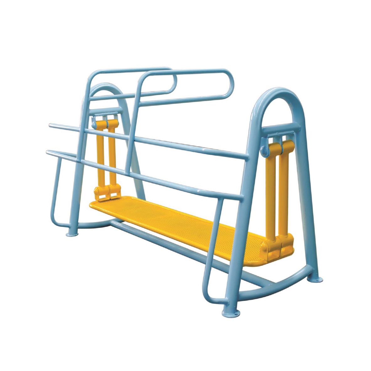 เครื่องออกกำลังกายเด็ก ชุดแกว่งตัวคู่ ,เครื่องออกกำลังกายกลางแจ้ง, ลานกีฬา, อเนกประสงค์, สนามกีฬา