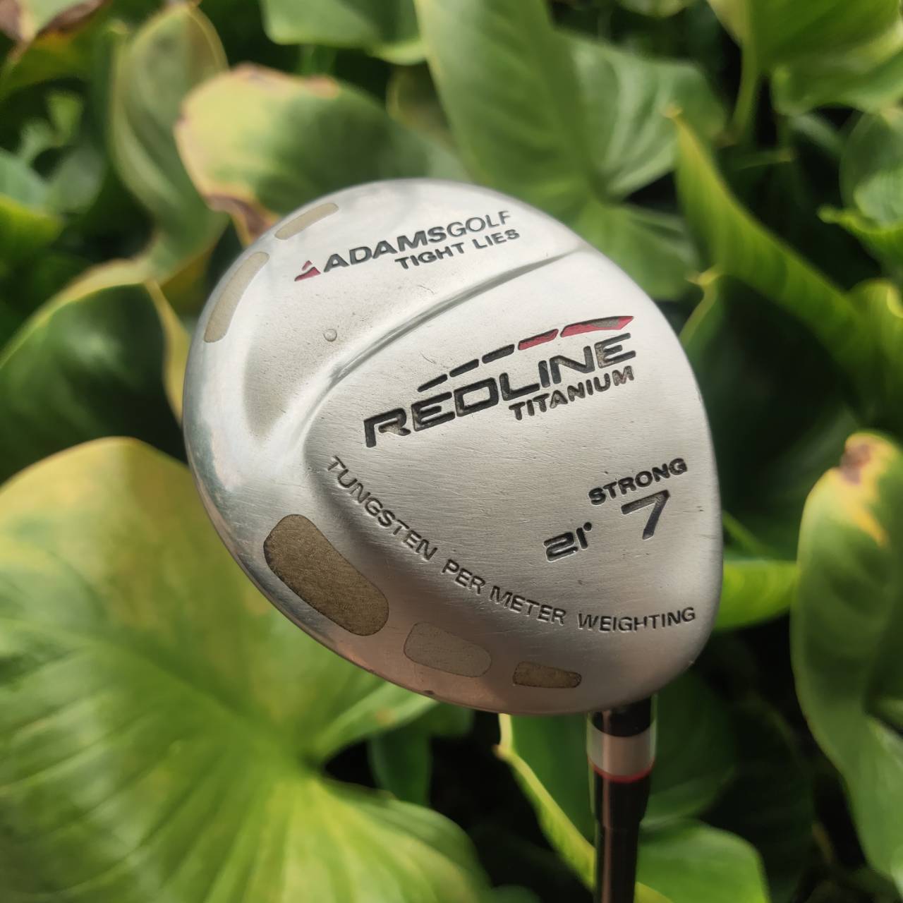FW7 ADAMS REDLINE องศา 21 TITANIUM ถ่วงด้วย ทังสเตน ก้าน FUJIKURA FLEX R