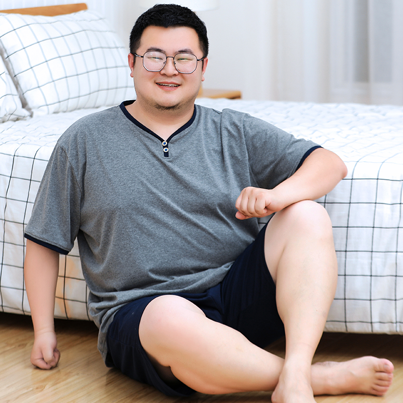 ชุดนอนผู้ชายไซส์ใหญ่ ผ้าเนื้อดี ใส่นอนสบาย