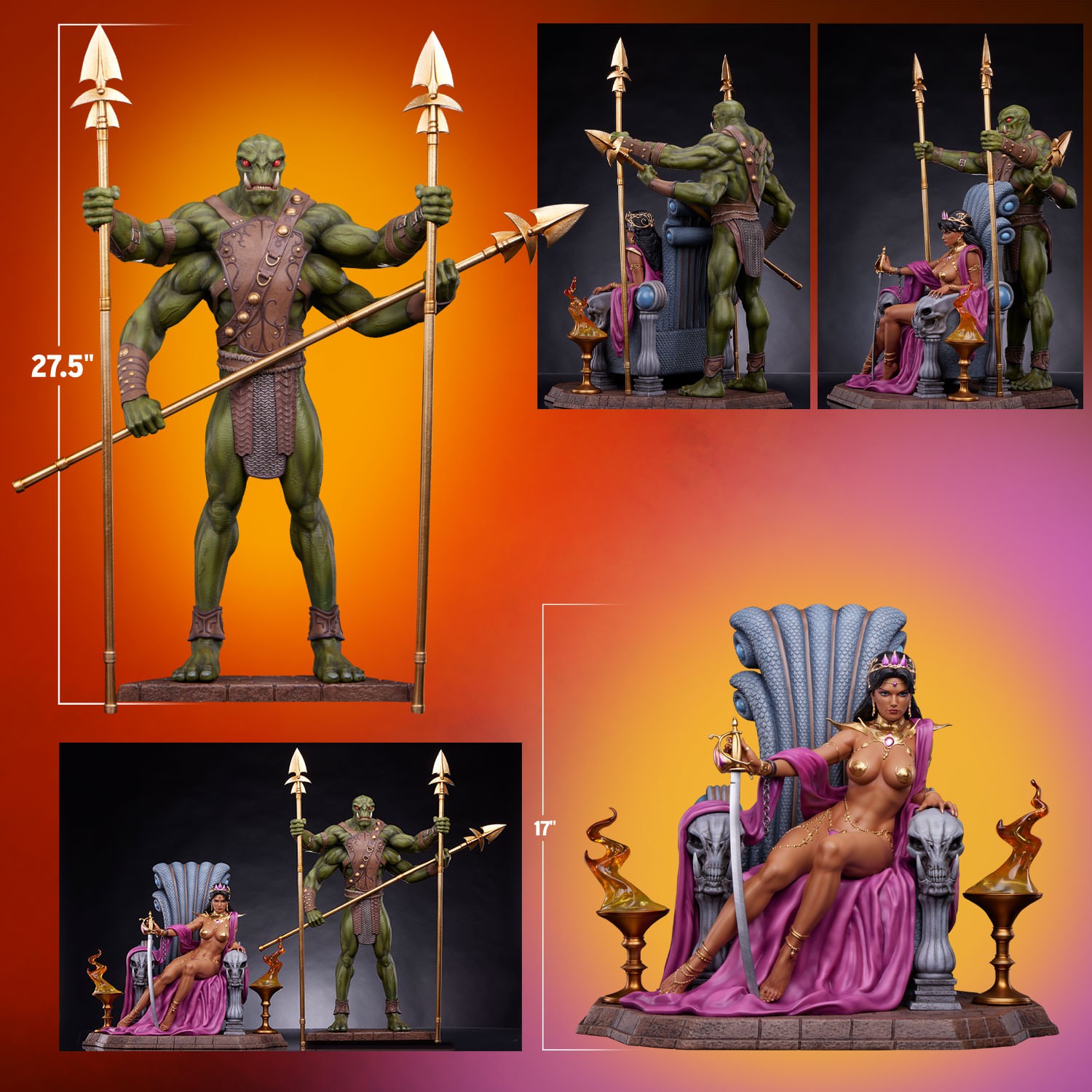 [สั่งจอง]PCS : Dejah Thoris 1/4 scale Statue