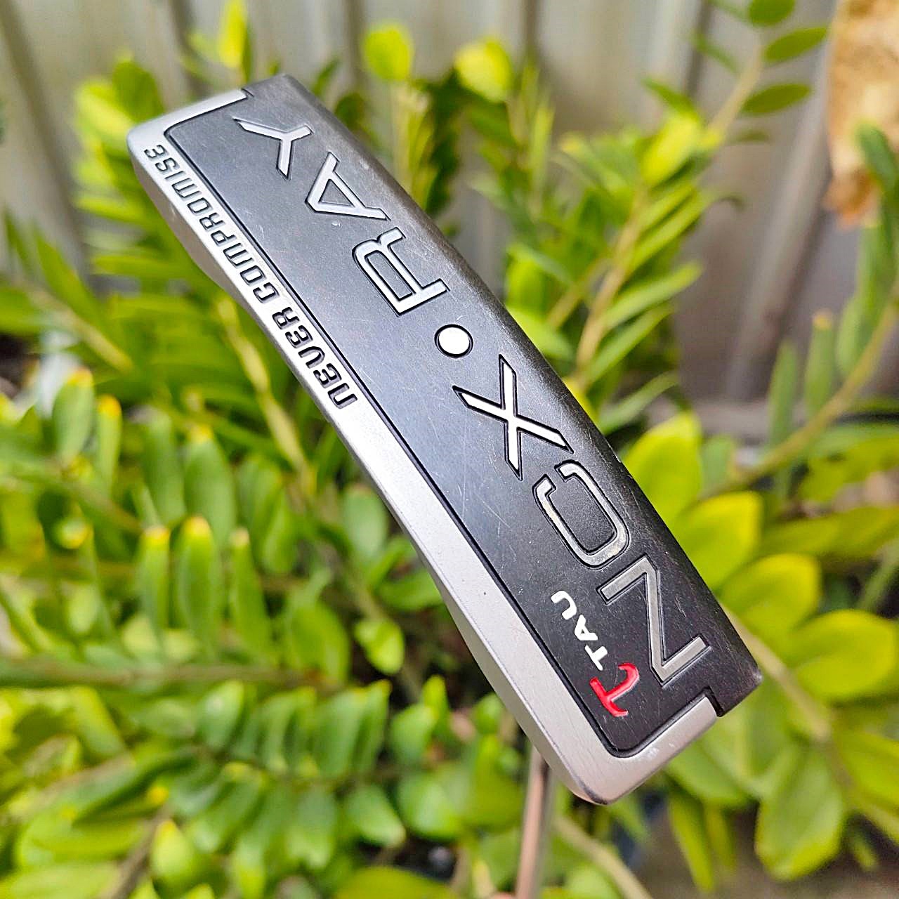 PUTTER NEVER COMPROMISE NCX RAY ความยาว 34 นิ้ว พัตต์แบบเกาะไลน์สุดๆ น้ำหนักดีมาก ดีกว่าพัตเตอร์ตัวที่ราคาเป็นหมื่นหลายตัว ไม้กอล์ฟมือสอง ของแท้ BY NakaraLuxurious
