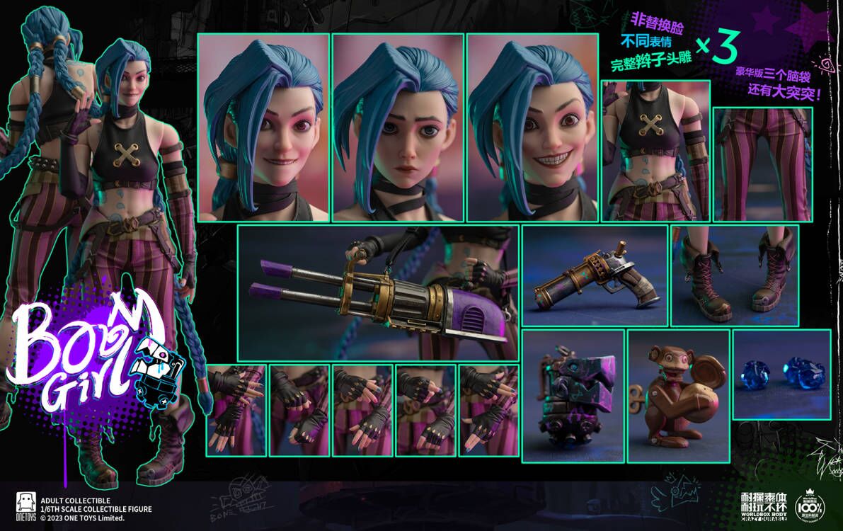 [สั่งจอง] Onetoys：1/6 : BOOM GIRL Action Figure
