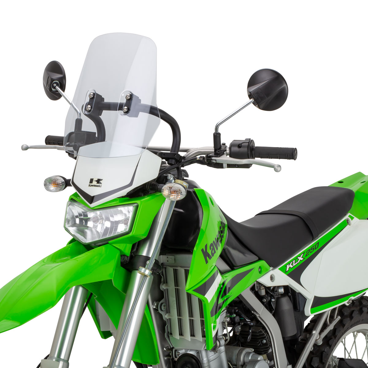 ชิวหน้า ZETA Adventure Wind Shield KLX250 D-TRACKER250