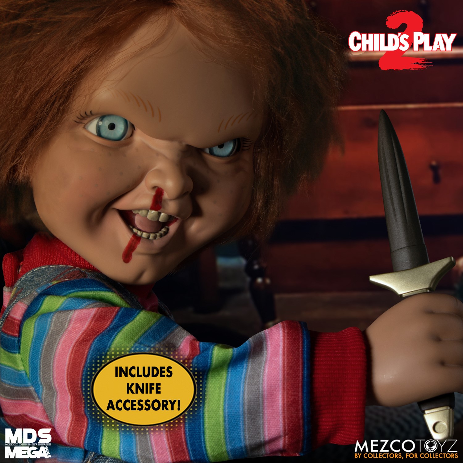 [สั่งจอง] Mezco MDS Mega Scale 15" : Talking Menacing Chucky [Reissue]