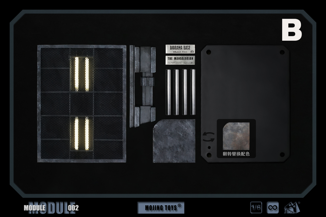 [พร้อมส่ง] mOjingToys Module Series M002 1/6 : Mandalorian Trestle Platform มี2แบบ