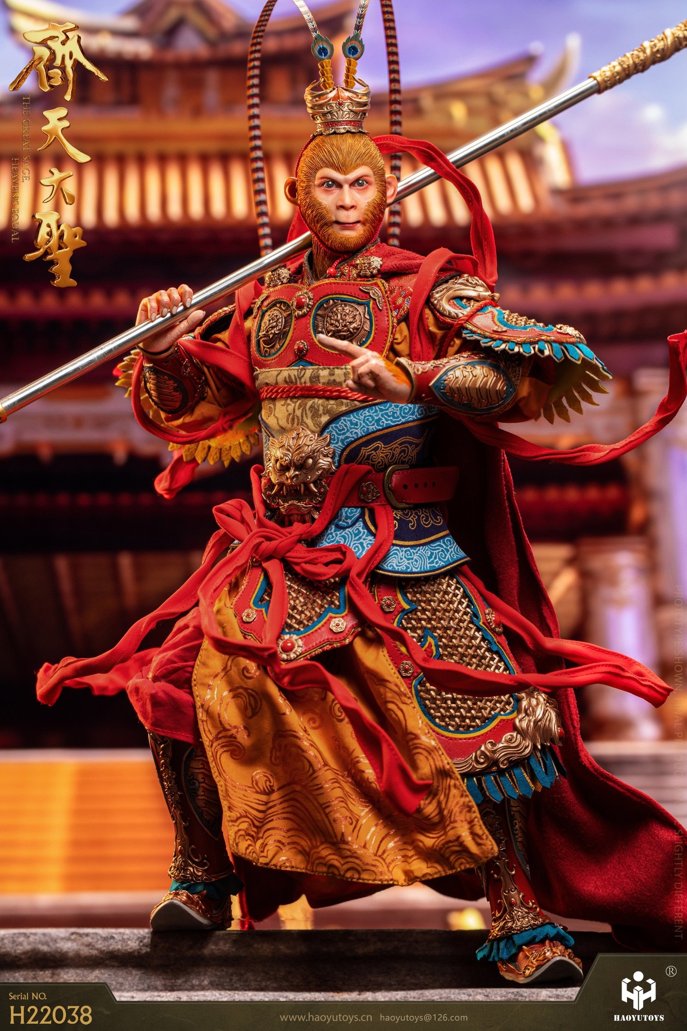 [สั่งจอง] HAOYUTOYS : 1/6 Myth series - HH22035 : Monkey King's Return version