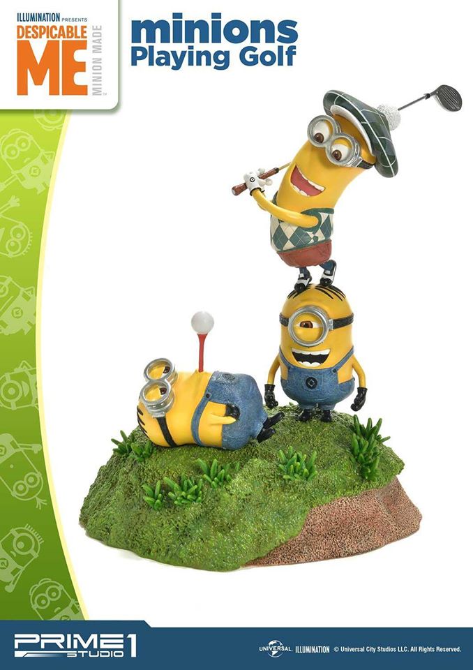[สั่งจอง] Prime 1 Studio PCFMINI-07: Minions Playing Golf