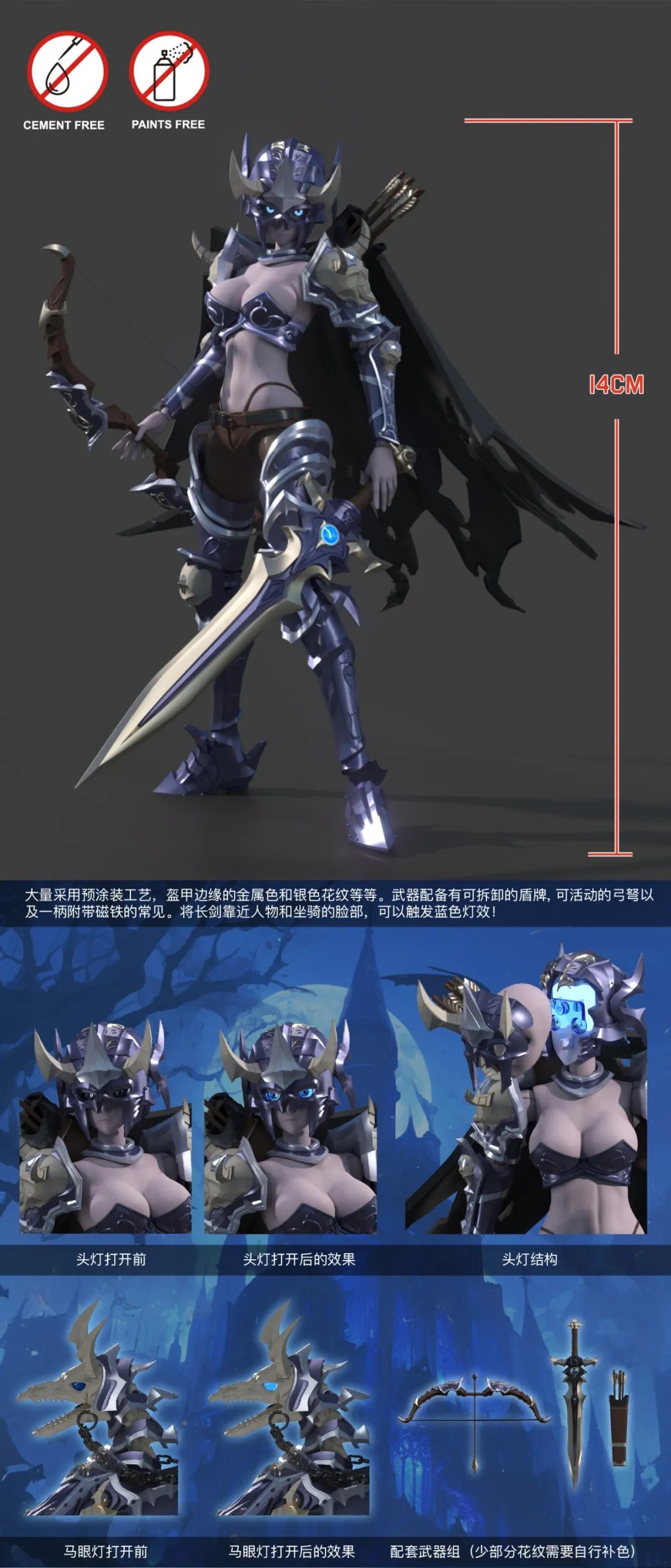 [พร้อมส่ง] BORDER BA002 1/12 : Hell Knight Hill