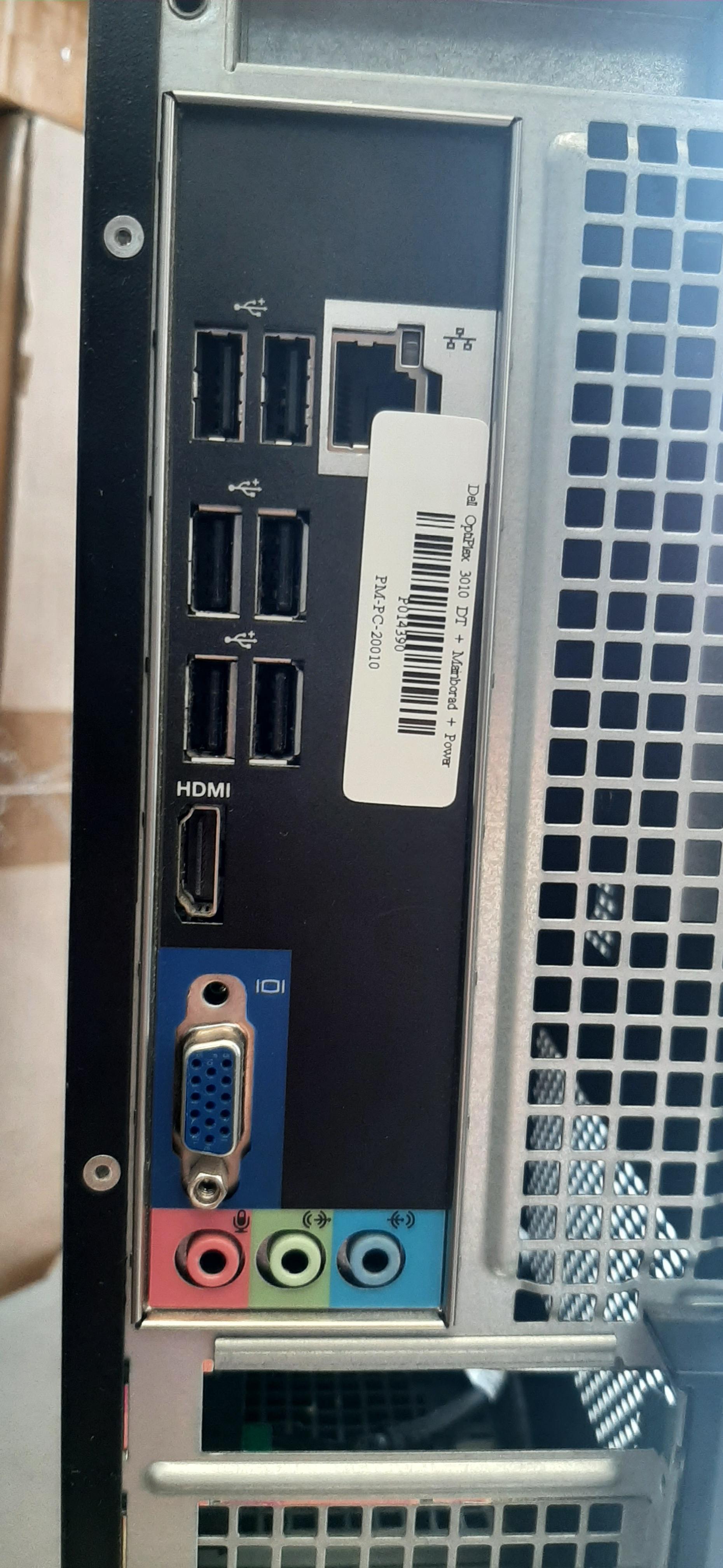 Dell Optiplex 3010 DT (i5-3470 Ram8GB SSD120GB)