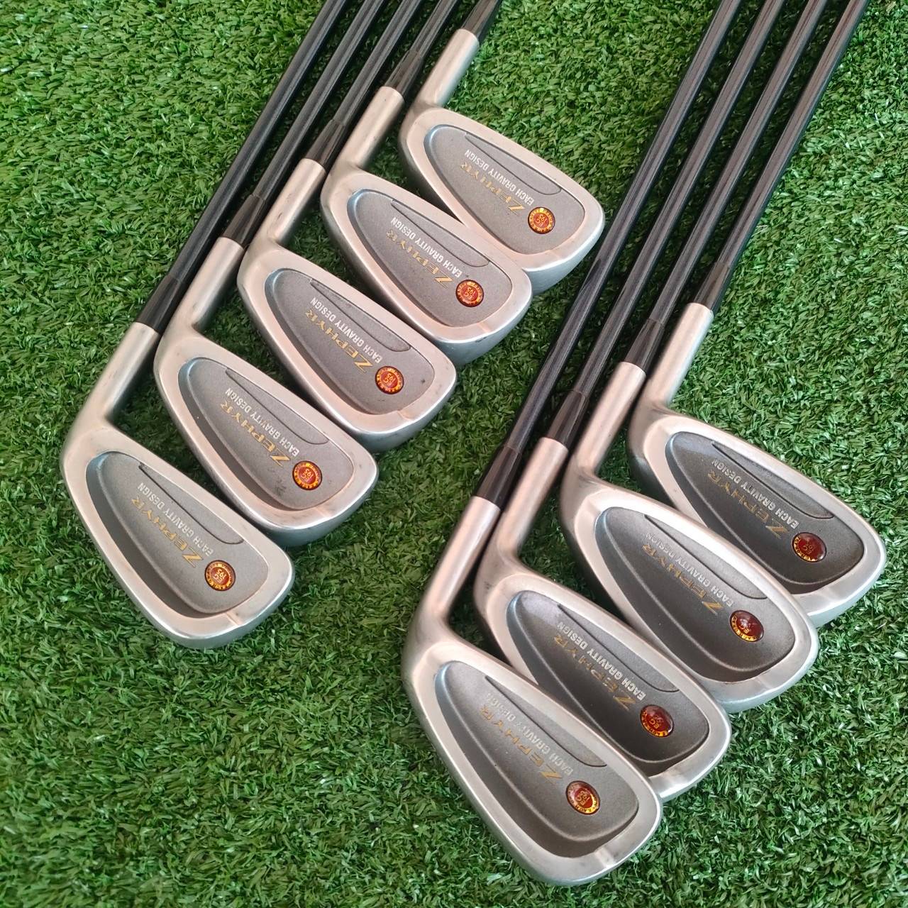 ชุดเหล็ก MIZUNO ZEPHYR มีเหล็ก 3-9 เเละ SW F ก้าน TF-2740 FLEX 8 ZEPHYR เป็นตระกูลพรีเมี่ยม ไม้กอล์ฟมือสอง ของแท้ BY NakaraLuxurious