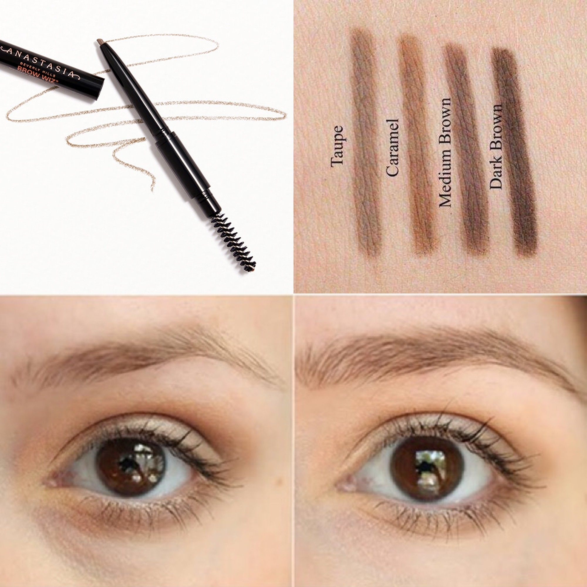 ANASTASIA BEVERLY HILLS ABH Brow Wiz ขนาดทดลอง 0.03g - Soft Brown ดินสอเขียนคิ้ว
