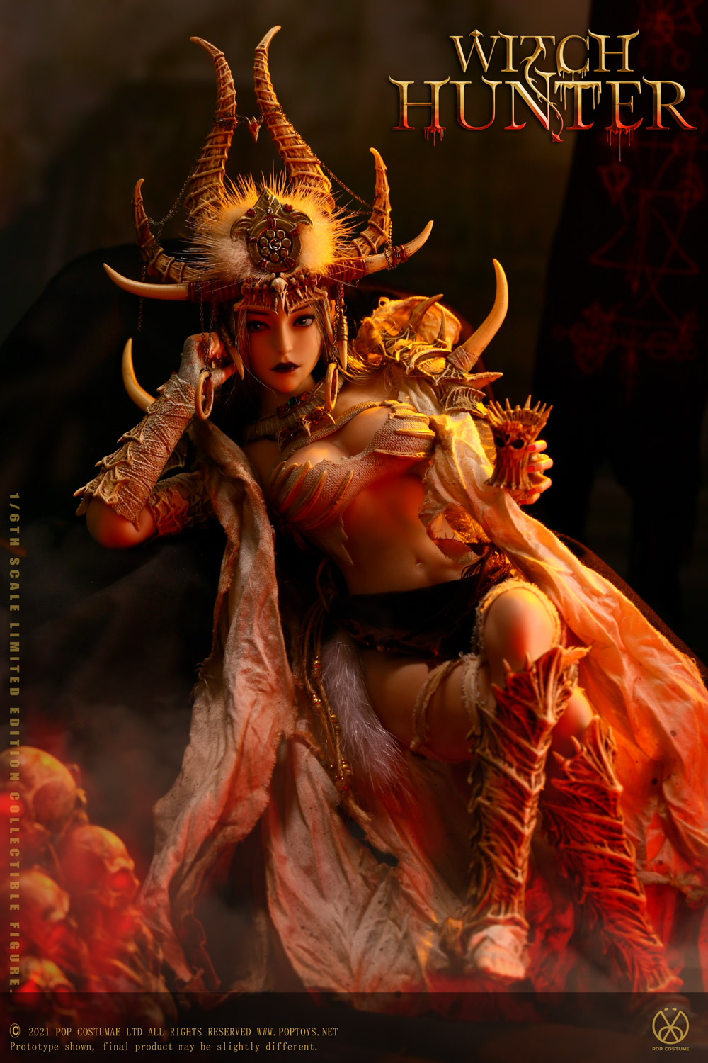[สั่งจอง] POPTOYS 1/6 : Bloody Shaman Aphaia