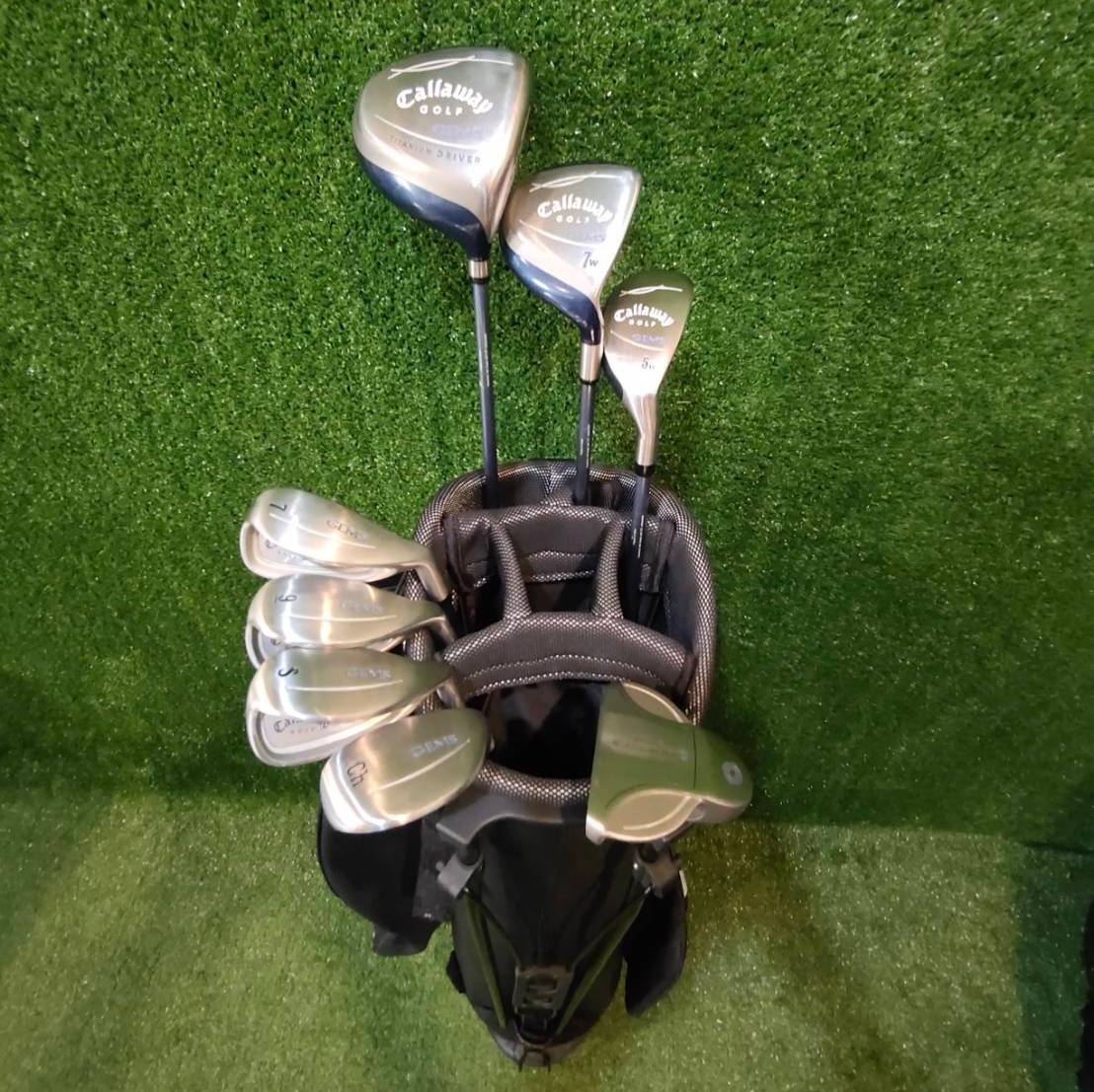 ไม้กอล์ฟผู้หญฺิงครบชุด Callaway GEMS สวยจัด