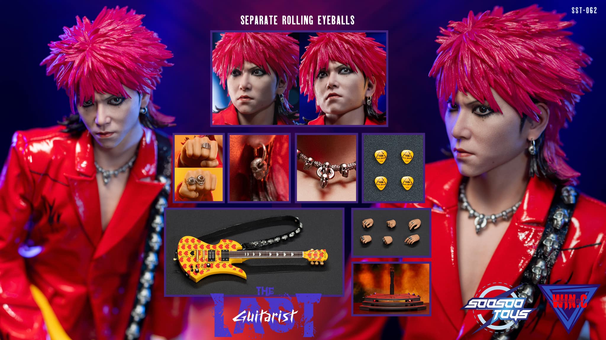 [สั่งจอง] SOOSOOTOYS SST-062 1/6 : The last guitarist