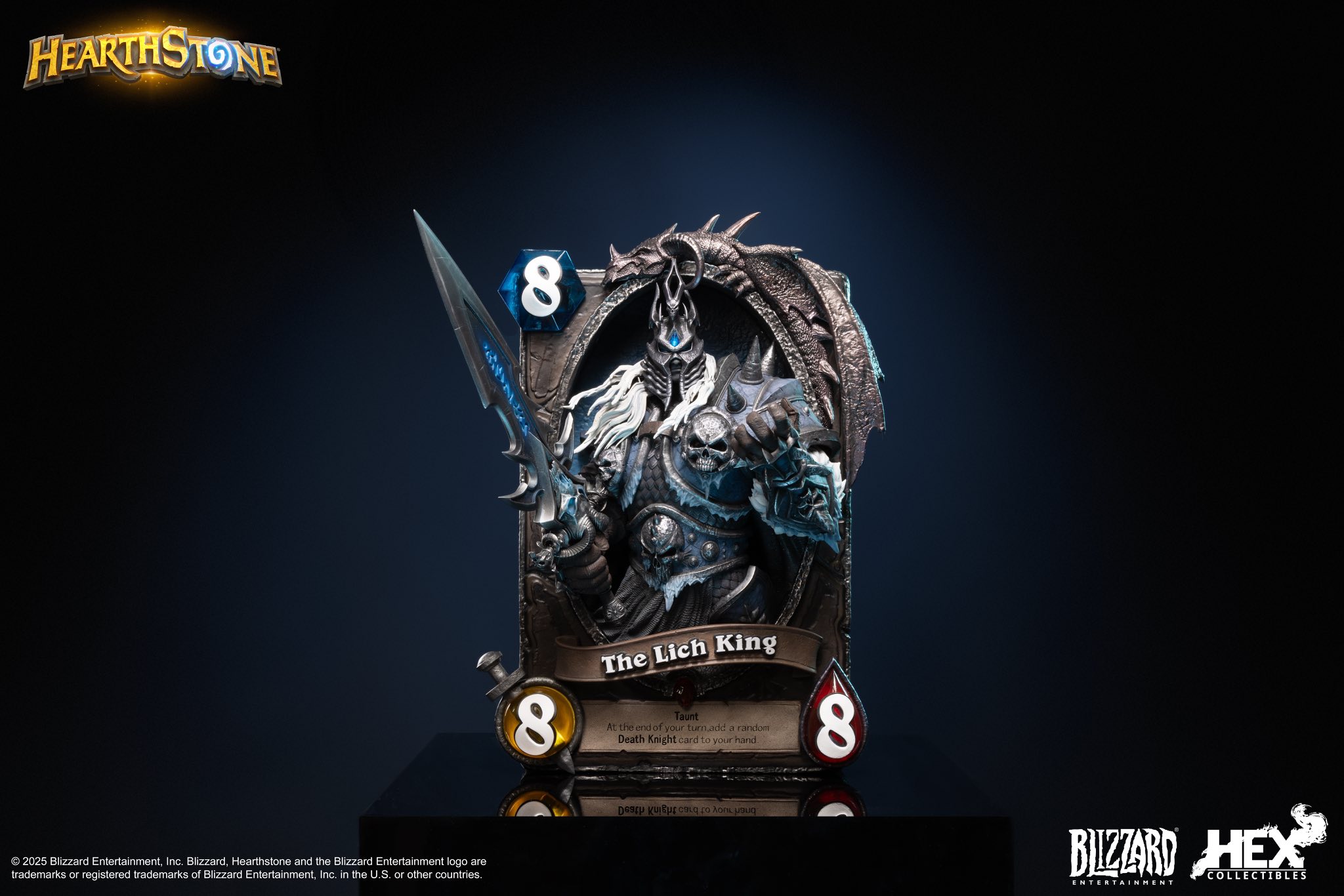 [สั่งจอง]HEX Collectibles : The Lich King Art Statue (Hearthstone)