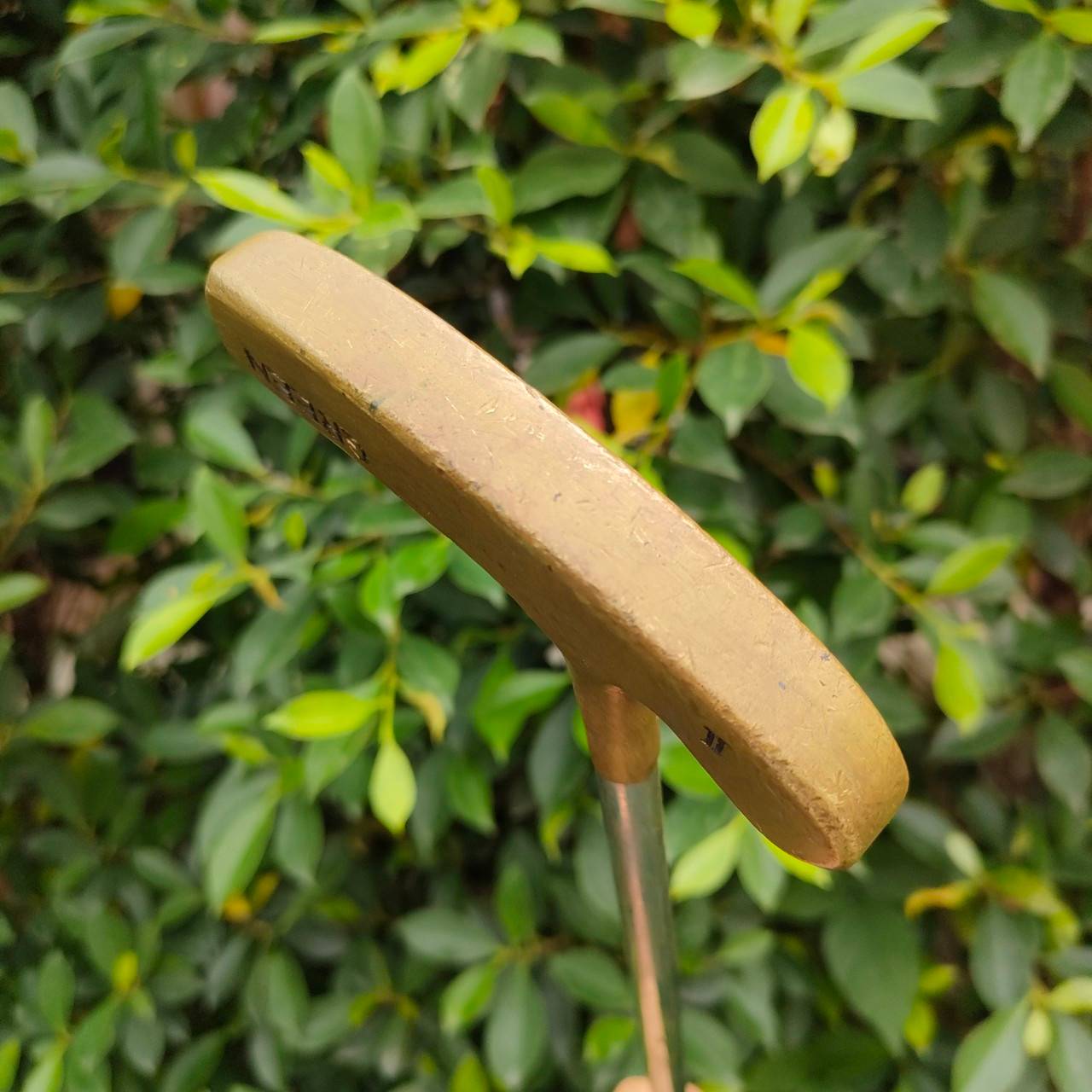 ** ไม้กอล์ฟสำหรับผู้หญิง ** PUTTER GREEN II ความยาว 32 นิ้ว ก้าน A ACT ทองเหลือง