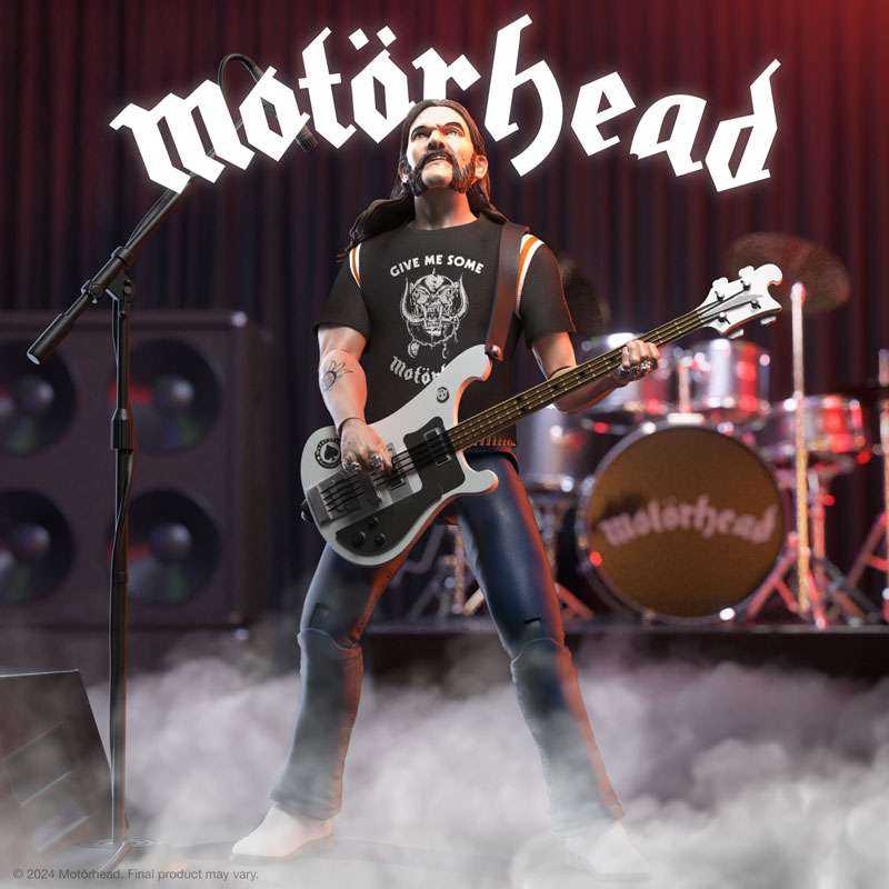 [พร้อมส่ง] SUPER 7 : Motorhead Lemmy (1981 Tour) Wave 2