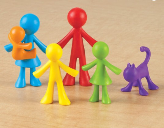 ชุดตัวนับจำนวนครอบครัวของฉัน ของเล่นเสริมพัฒนาการ ,ของเล่นเสริมทักษะ,ของเล่นเด็ก, สื่อการสอนอนุบาล