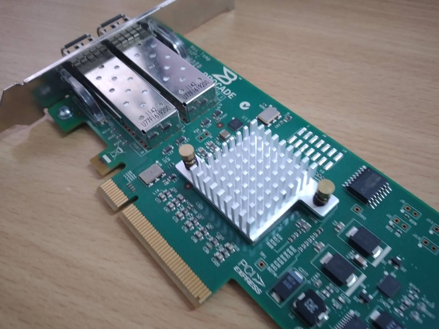 IBM 46M6062 Brocade825 8Gb Dual Port PCIe FC HBA with Two SFP Modules