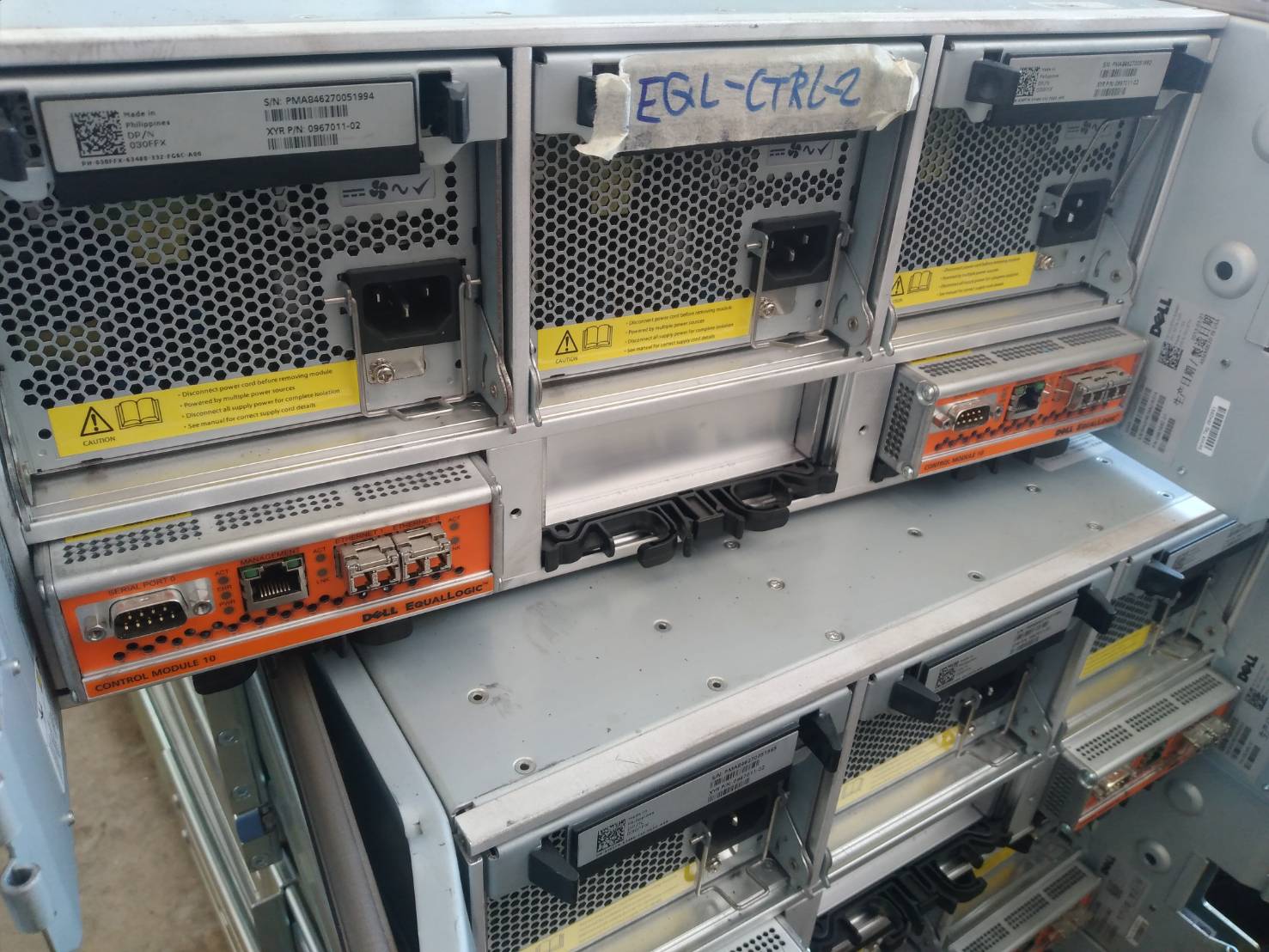 Dell EqualLogic PS6510x Virtualized iSCSI SAN Storage Array Tray x 48 ช่อง