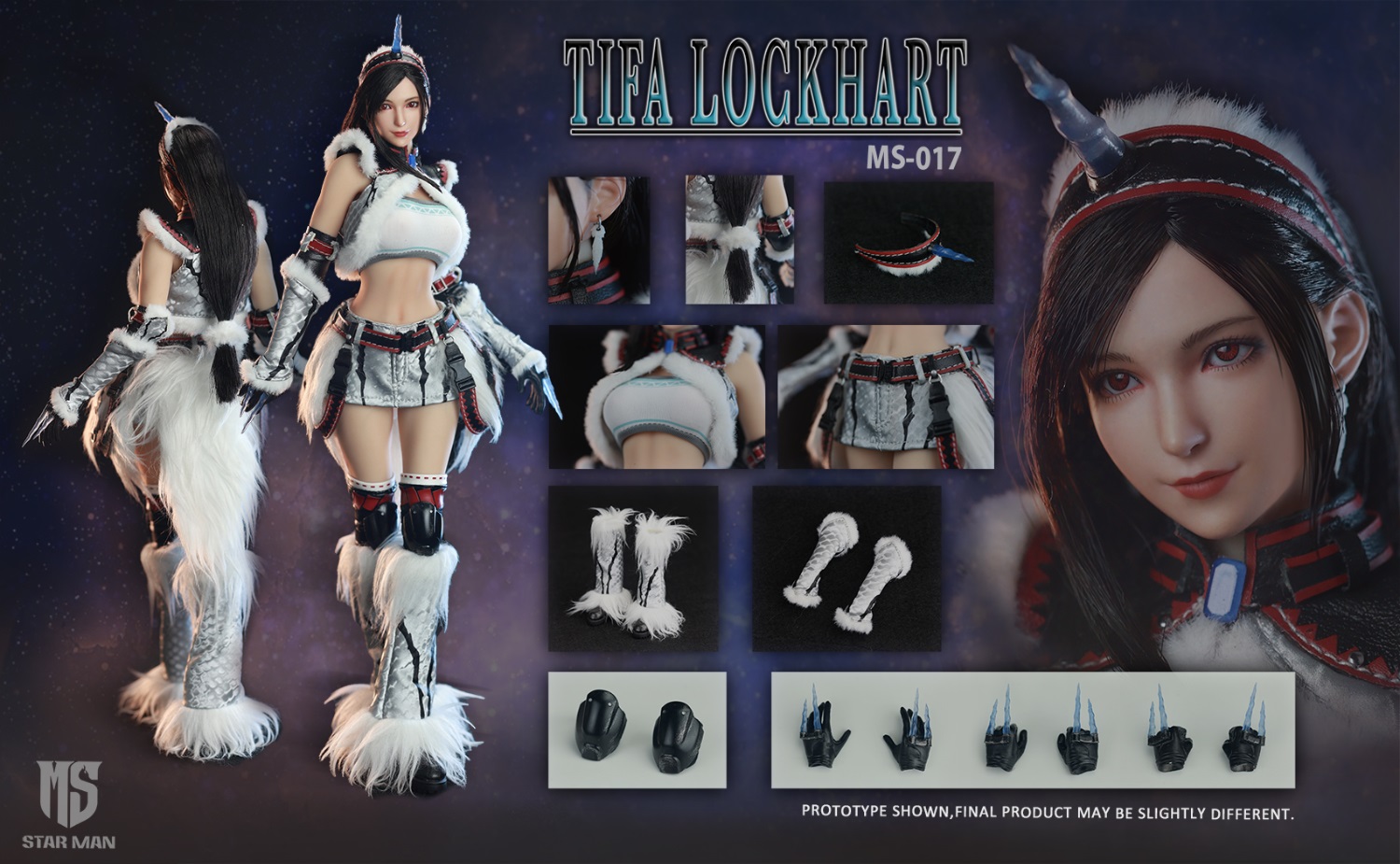 [สั่งจอง]STAR MAN MS-017 1/6 : Fighting Goddess Kirin Set