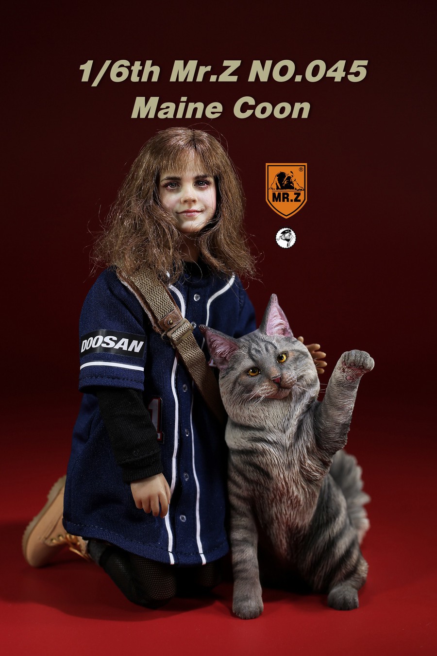 [สั่งจอง] MR. Z Animal Model MRZ045 1-5 1/6th : Maine Coon (all 5 colors)