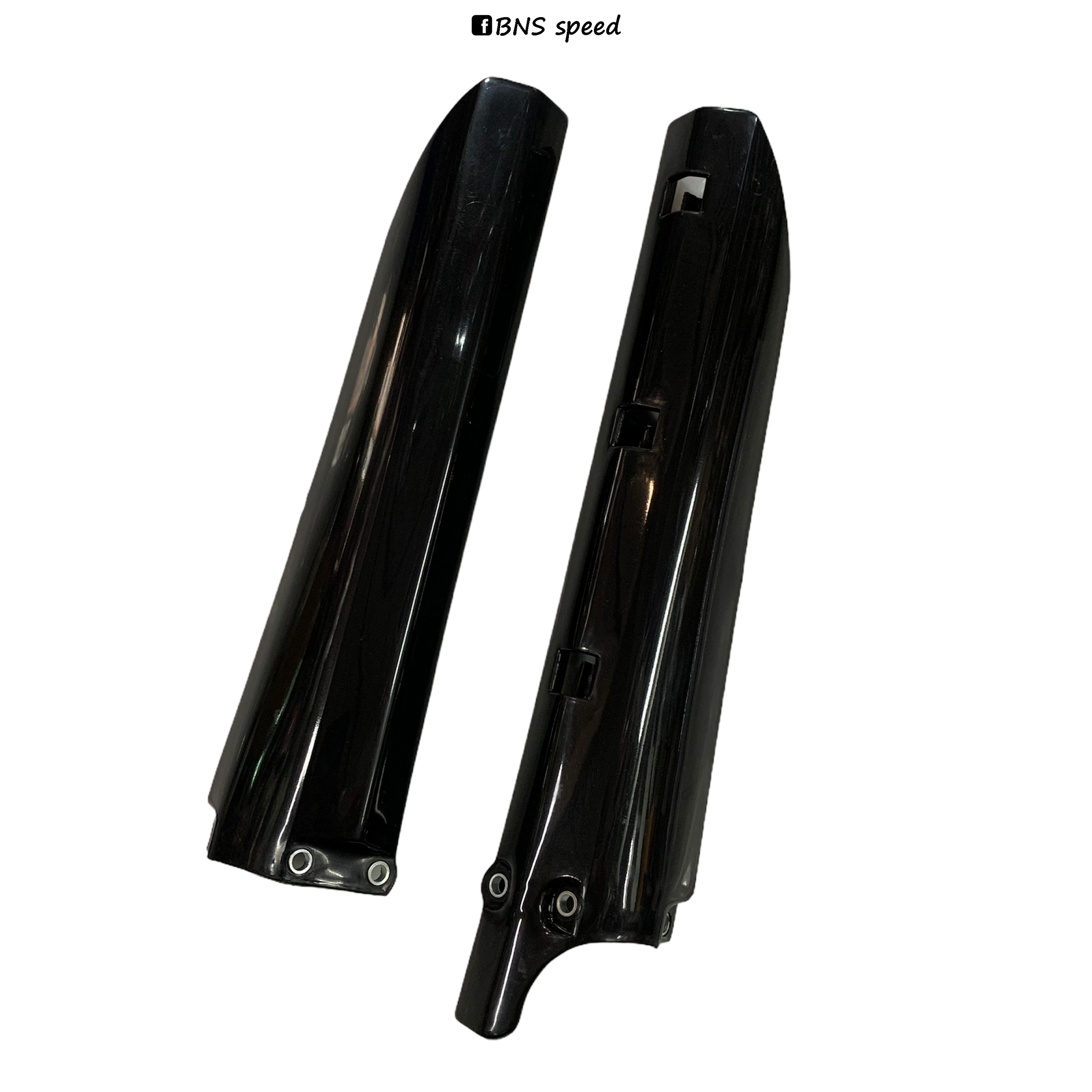 การ์ดโช้คหน้า UFO Plast YZ85 2000-2014 สีดำ
