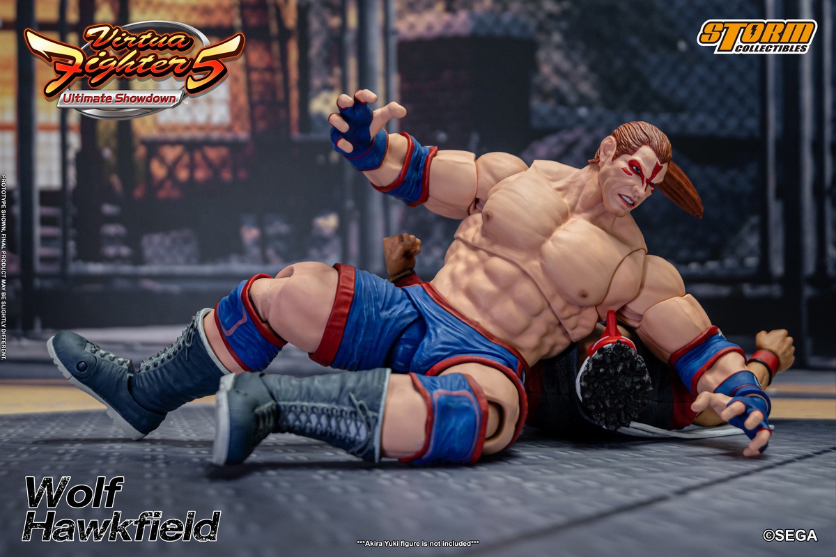 [พร้อมส่ง ]Storm Toys SGVF02 1/12 ：Virtua Fighter - WOLF HAWKFIELD