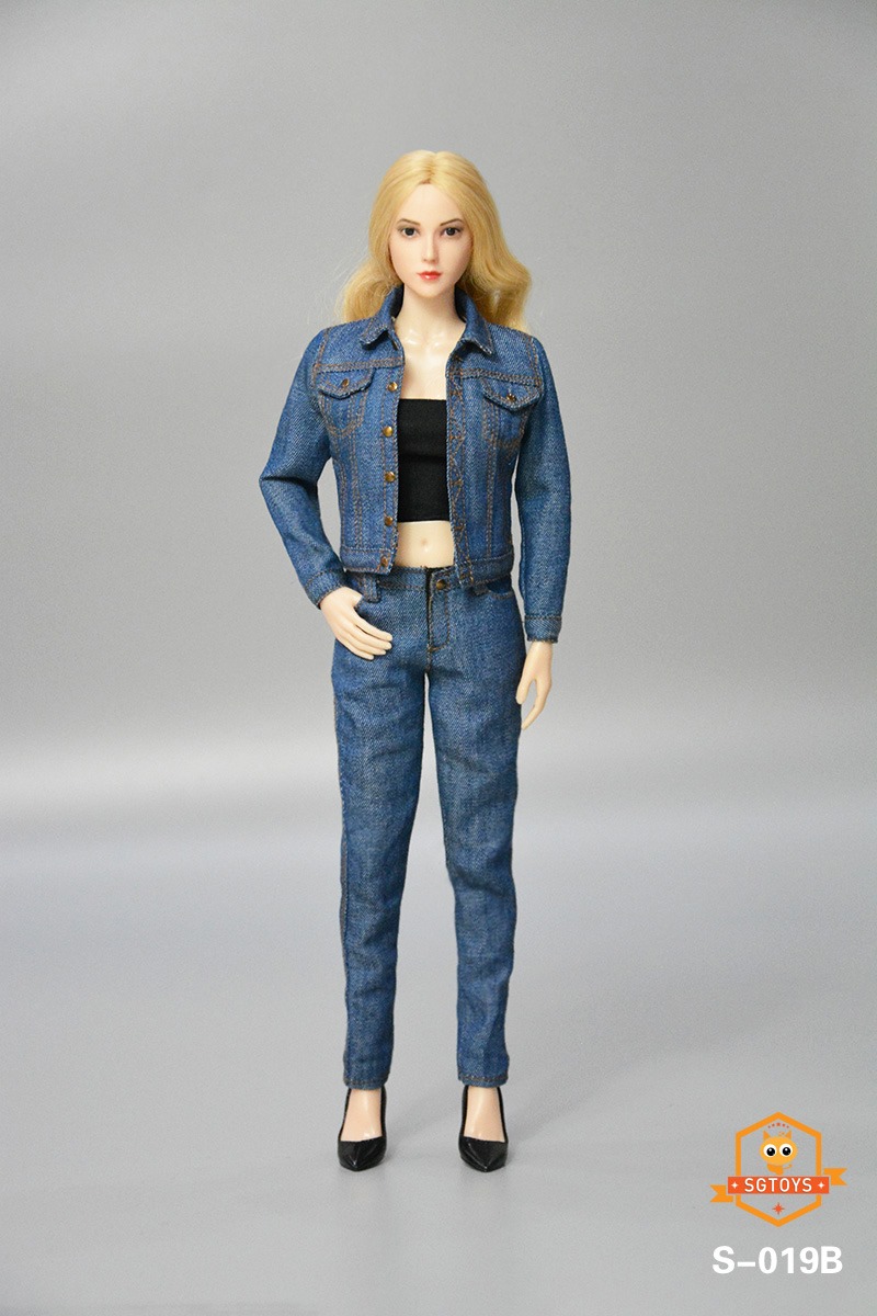 [สั่งจอง]SGTOYS 1/6 : Denim costume suit set