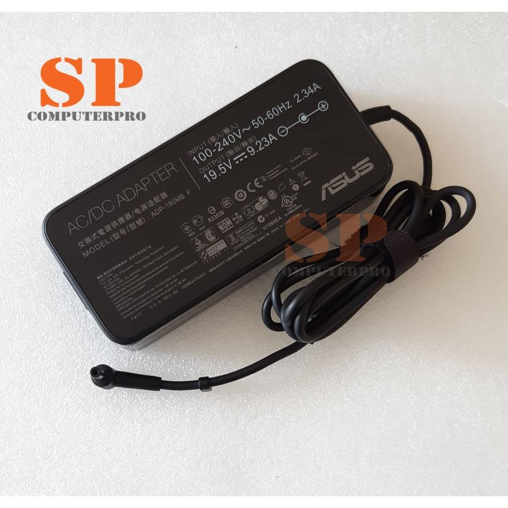 ASUS Adapter อะแดปเตอร์ของแท้ ASUS ROG FX503V G75VJ G75 G750W G750JW G750JX G750JZ 19.5V 9.23A หัว 5.5*2.5