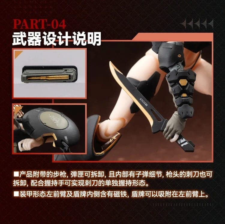 [สั่งจอง]Snail Shell 1/12 : VICTORIA (*DUAL BODY* set- Armored body & normal body)