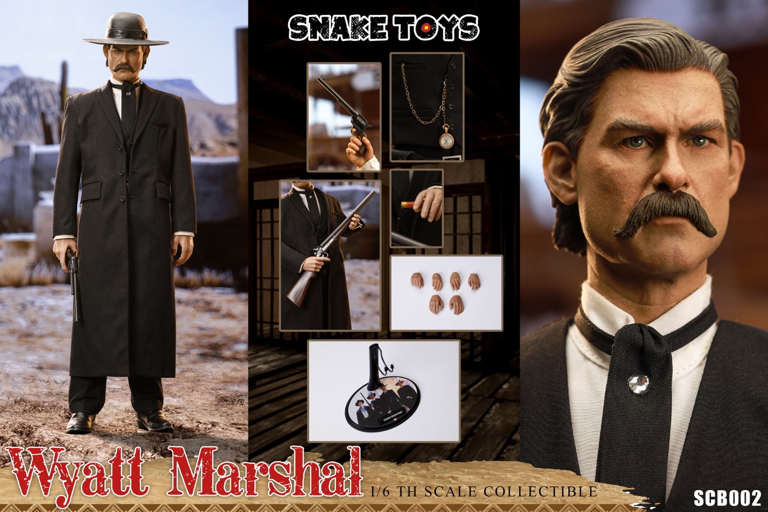 [สั่งจอง]SNAKE TOYS 1/6 - SCB03 : PHarry Cop