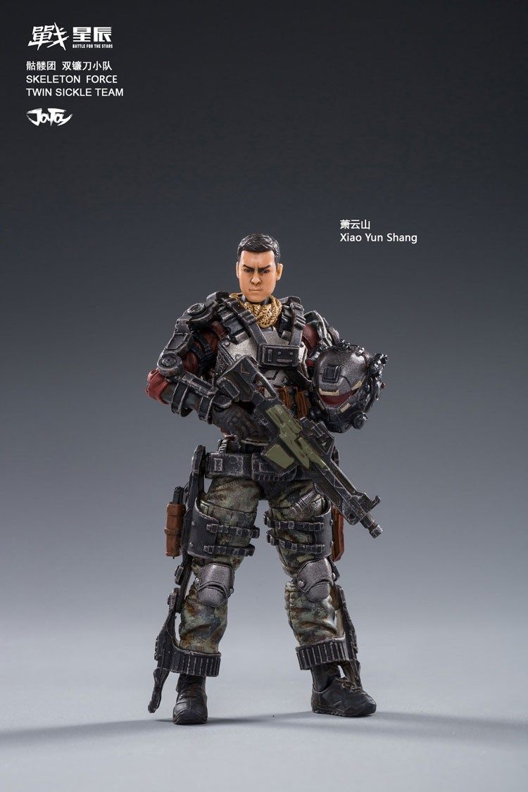 [สั่งจอง]JOYTOY JT0173 1/18 Skeleton Forces Double Sickle SQUAD + JT0265 Helan