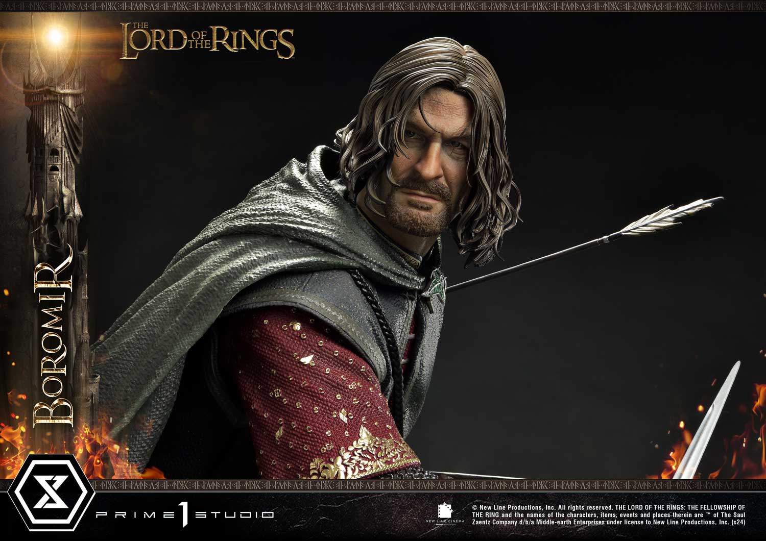 [สั่งจอง]Prime 1 Studio PMLOTR-11 : Boromir (The Lord of the Rings, The Fellowship of the Ring)