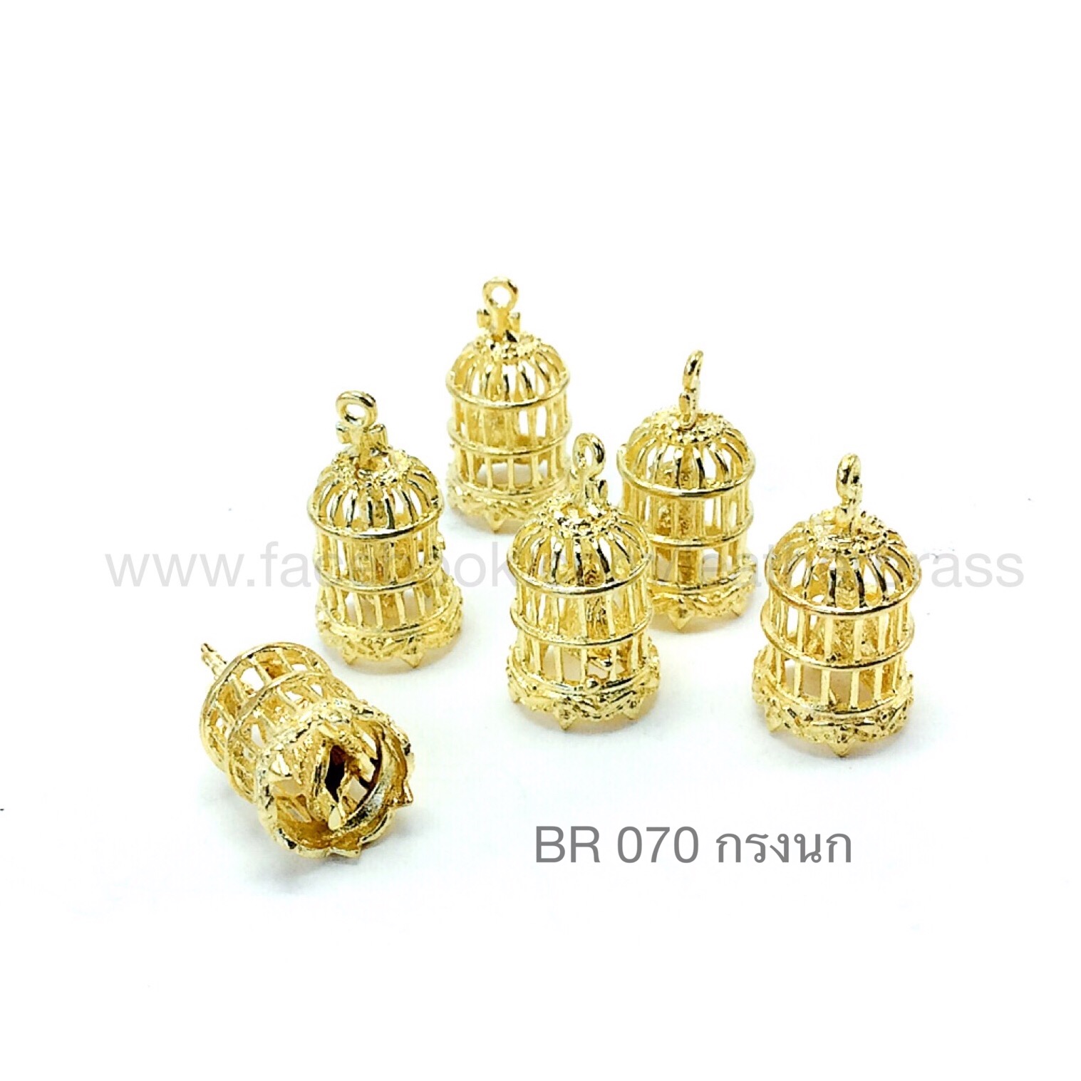BR070 จี้ห้อยประดับพวงกุญแจทองหลือง "ราคาต่อชิ้น" อะไหล่ทองเหลืองแท้ อุปกรณ์งานหนัง leatherbrass