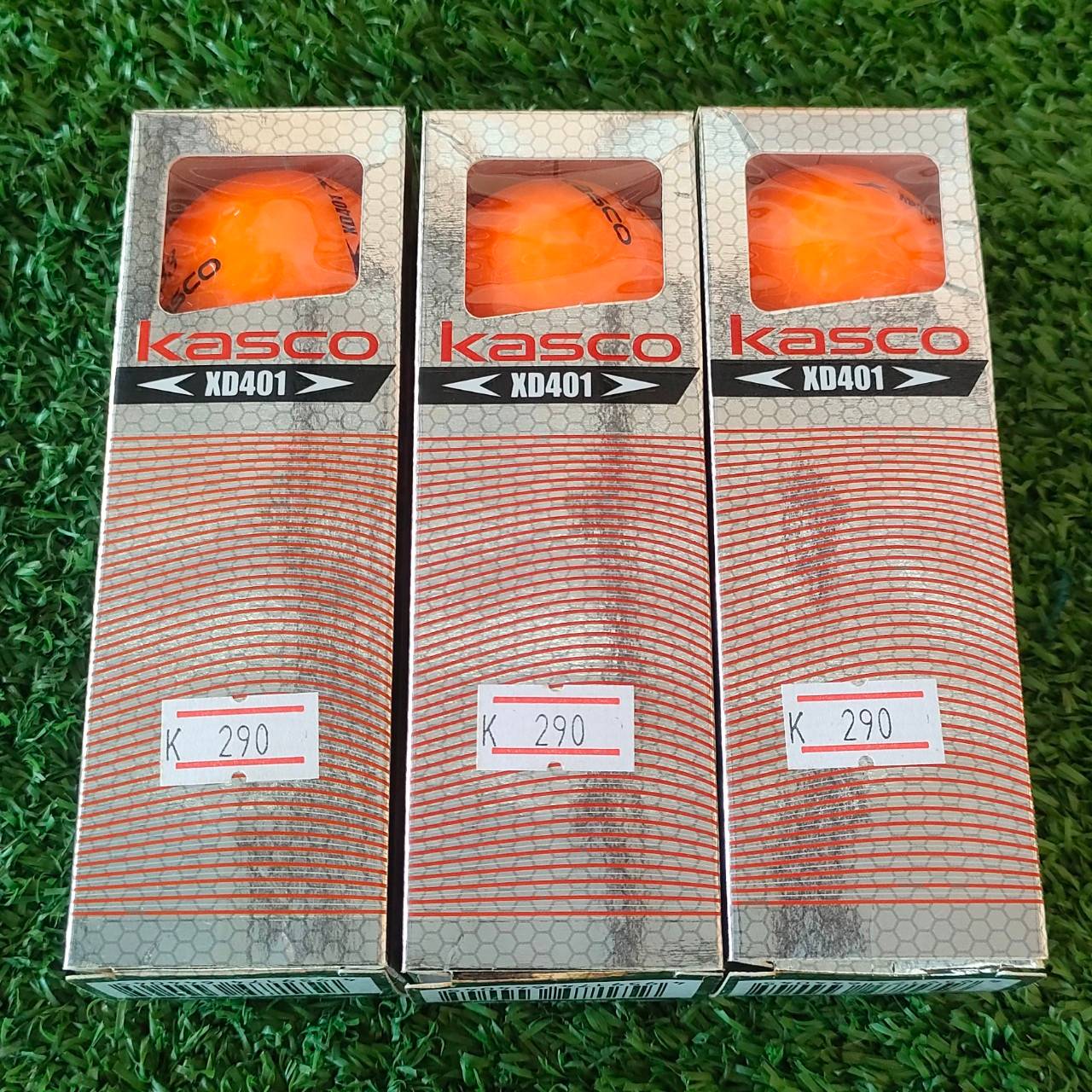 ลูกกอล์ฟ KASCO XD-401 ของใหม่!! ลูกสี ลูกใหม่ เลขเบิ้ล **ราคาต่อหลอดนะครับ** มือหนึ่ง ของแท้ BY NakaraLuxurious