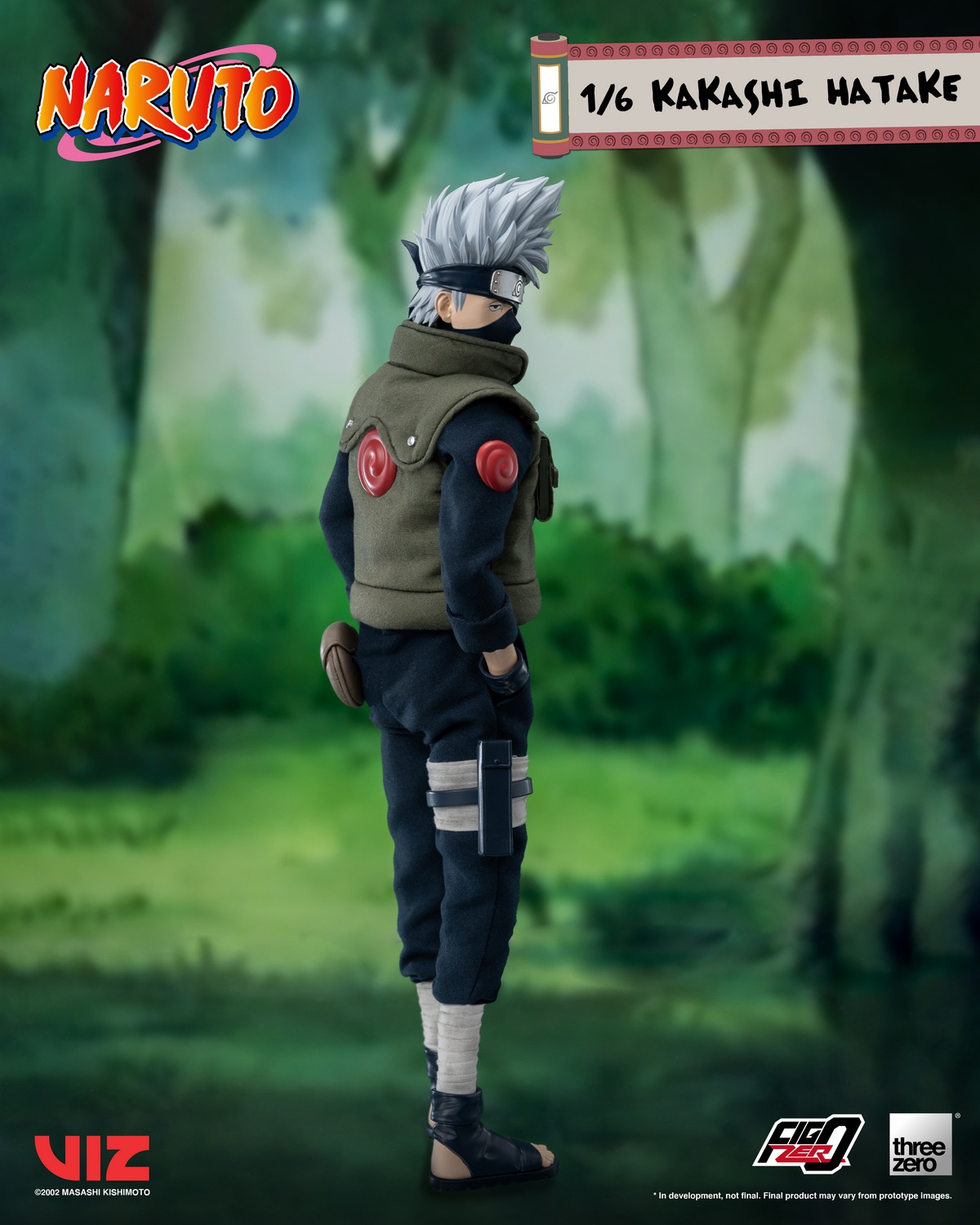 [พร้อมส่ง] Threezero 3Z02620W0 1/6 : FigZero - Kakashi Hatake