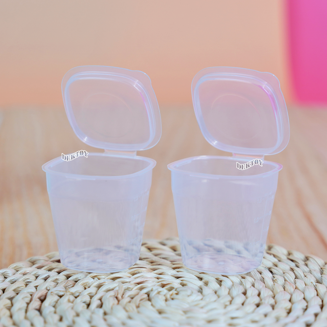 กล่องเก็บอาหารสำหรับแช่แข็งฝาปิดNanny 8 ถ้วย ขนาด1.5ออนซ์ N281