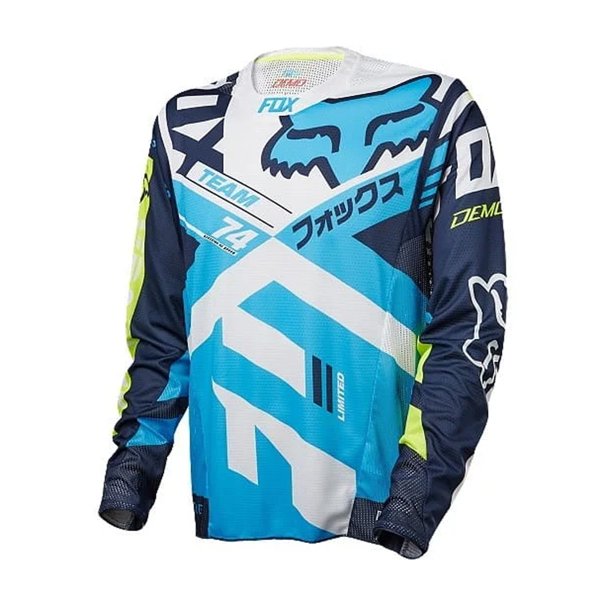 เสื้อ Fox Racing Demo LS Jersey - navy