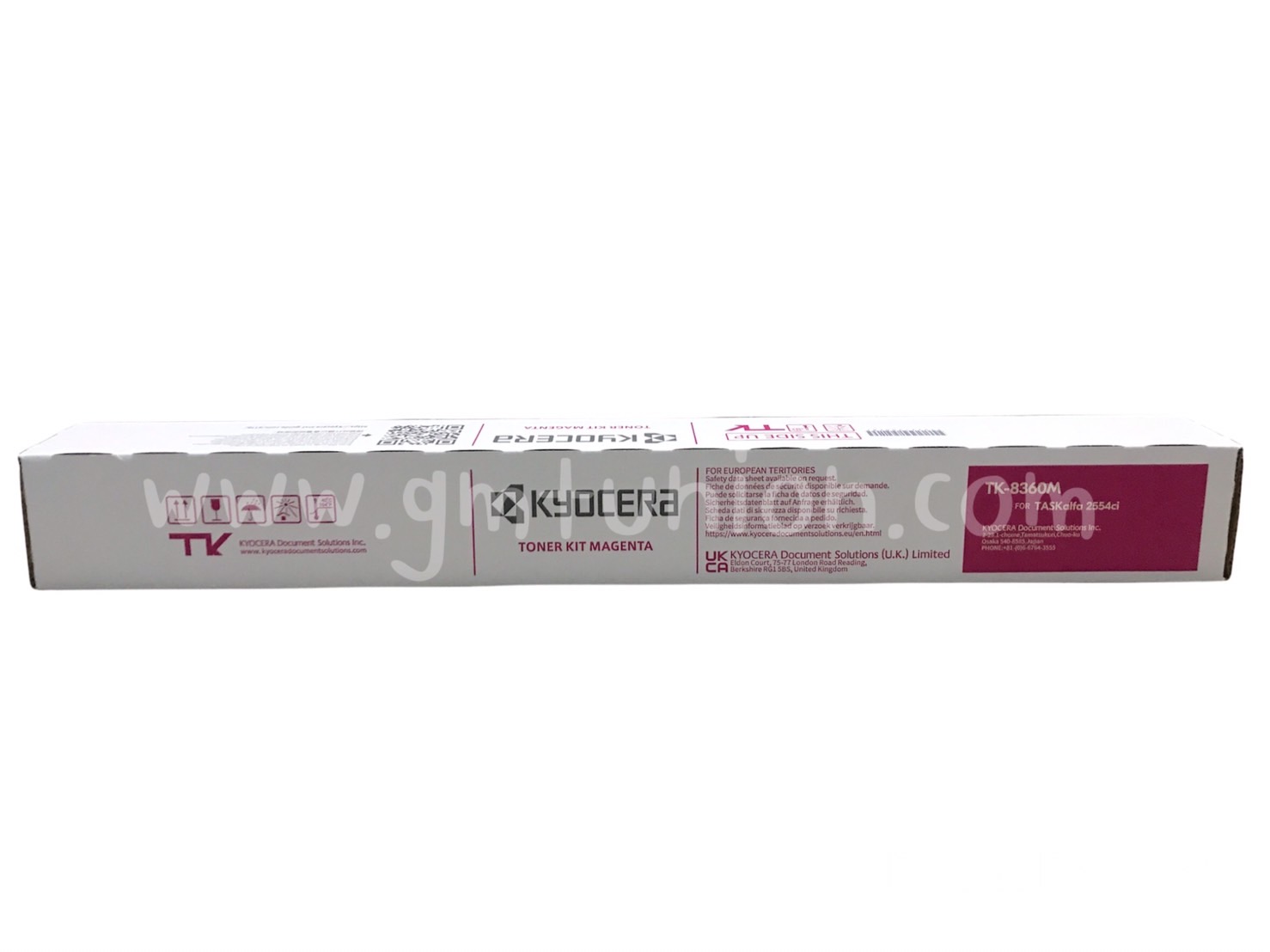 Kyocera TK-8360 M ตลับหมึกโทนเนอร์สีแดง(Magenta)